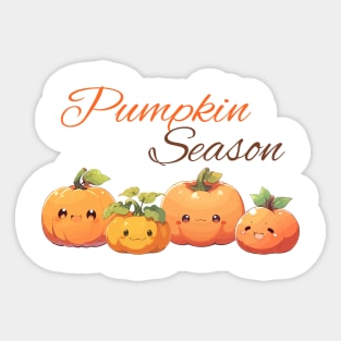 Pumpkin Season Sticker